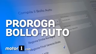 BOLLO AUTO come funziona la proroga sotto Coronavirus [upl. by Sirovart]