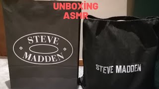 UNBOXING MY NEW STEVE MADDEN BAG ASMR EDITION [upl. by Brick843]