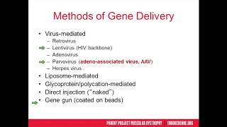 Webinar Gene Therapy A Closer Look  March 2018 [upl. by Erdna]