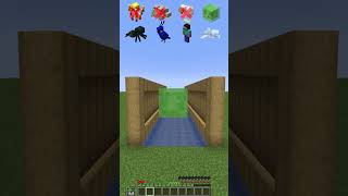 Water River vs Mob Abilities meme shorts minecraft [upl. by Ennayd568]