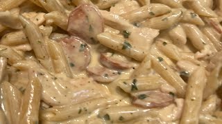 Cajun chicken alfredo pasta [upl. by Verner]