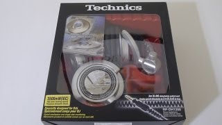 Technics RPDH1200 DJ Headphones Unboxing [upl. by Kape693]