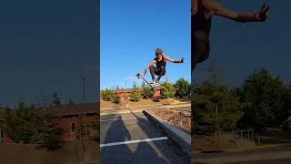 Longboard Freestyle Tricks Over a Gap Stratus [upl. by Zaraf]