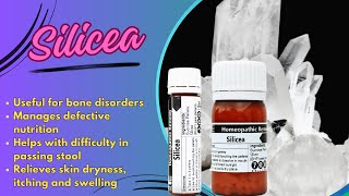 Silicea  Homeopathic Medicine  Uses Dosage amp Side Effects  Hindi Urdu [upl. by Ididn]