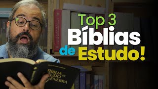 🔴 Top 3 Bíblias de Estudo  Review [upl. by Anya]