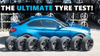 The ULTIMATE tyre test These are the best UHP tires you can buy for your car [upl. by Iormina]