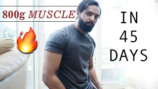 I Gained 800g Of Muscle In 45 Days  Wonder Of Epicatechin [upl. by Alurta772]