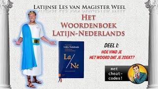 Het Woordenboek Latijn  Nederlands deel 1 Latijn van Magister Weel deel 49 [upl. by Dusza]