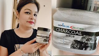 BIOCARE CHARCOAL SCRUBCHARCOAL FACE SCRUBHONEST REVIEW OF CHARCOAL SCRUBBIOCARE FOR FACE amp BODY [upl. by Sewoll]