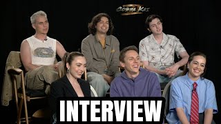 Interview The Cast of COBRA KAI  Season 6 Part 1 [upl. by Htesil631]