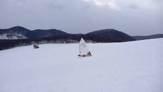 downhill opti sailing [upl. by Stranger]