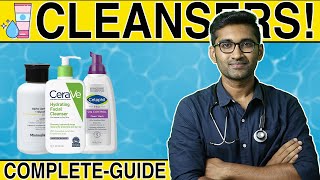 A complete GUIDE to CLEANSERSதமிழ் tamil skin skincare cleansing [upl. by Bengt272]