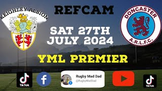 Keighley Albion v Doncaster Toll Bar  YML  Full Match  RefCam [upl. by Socrates]