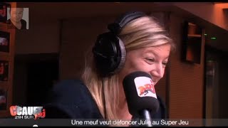 Une meuf veut défoncer Julie au Super Jeu  CCauet sur NRJ [upl. by Eceinahs]