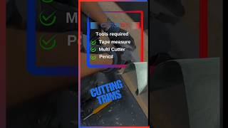 CRS TOP TIPS Cutting Trims with a multi Tool Cutter [upl. by Erick]