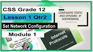 CSS Gr12 Q2 Lesson 1 Set Network Configuration [upl. by Ecilef]