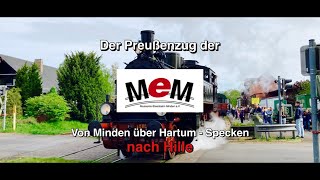 Die MeM  Der Preußenzug von Minden über Hartum  Specken nach Hille [upl. by Di]