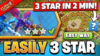 How to Easily 3 Star Dungeons amp Clash of Dragons Challenge in Clash of Clans  Coc New Event Attack [upl. by Abey]