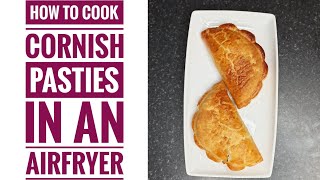 AIRFRIED CORNISH PASTIESHow to cook Cornish pasty in an AirfryerTower T17039 Airfryer [upl. by Arval]