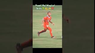 Preeti Rai Magical Skills💓✨💫💯football nepalifootball shorts goviral saffwomans championship2024 [upl. by Dannon648]