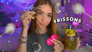 ASMR reDécouvre les FRISSONS 🎧 jai augmenté la sensibilité du micro [upl. by Eirameinna]