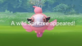 Spritzee Double Dust Spotlight Hour Live Pokemon Go [upl. by Eikcir]