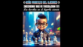 Niño Prodigio del Ajedrez Indichenko 1802 Vs Tweedledum 1311🤯🖖🏻😎♟🔥 [upl. by Vitale]