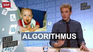 Wie Algorithmen funktionieren und beeinflussen  Late Update mit Michael Elsener  Comedy  SRF [upl. by Nwonknu]