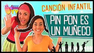 ♫♪ PIN PON ES UN MUÑECO ♫♪ canción completa con baile [upl. by Eisus]