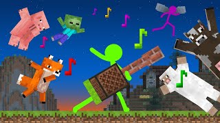 Note Block Universe  Animation vs Minecraft Shorts Ep 29 [upl. by Semadar769]