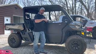 Rival Door Installation for Canam Defender and Defender Max [upl. by Andros]