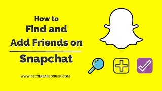 How to Find and Add Friends on Snapchat [upl. by Jerald934]