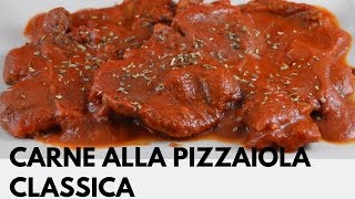 Carne alla Pizzaiola Classica La Ricetta di Cartisia [upl. by Robaina556]