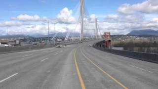 A look at the old Port Mann Bridge which is being dismantled [upl. by Keever]