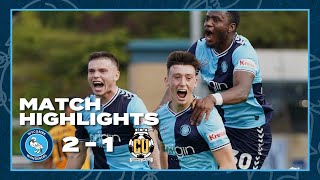 HIGHLIGHTS  Wycombe 2  1 Cambridge [upl. by Tnemelc]