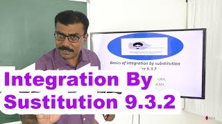 Integration By SubstitutionNCERT 932 [upl. by Charyl]