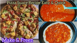 Homemade Pizza Sauce🍕 Make and Store Recipe  Pizza sauce recipe  quick and easy [upl. by Edwin295]