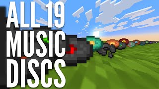 How to COLLECT ALL Music Discs in Minecraft  121 discs [upl. by Ayotan]