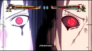 SASUKE amp ITACHI DOUBLE AMATERASU  NARUTO STORM REVOLUTION [upl. by Herries768]