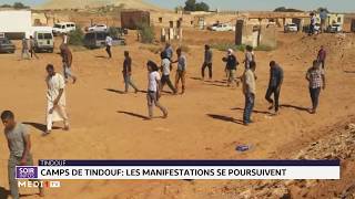 Camp de Tindouf les manifestations se poursuivent [upl. by Vernor]