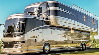 15 INSANE Luxury Motor Homes [upl. by Nomahs]