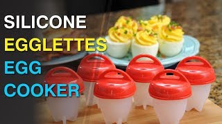 Silicone Egglettes Egg Cooker  TheEliteTrends [upl. by Walters960]