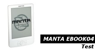 Manta EBOOK04  test czytnika Ebook [upl. by Kurr]