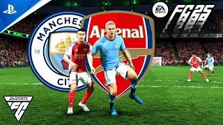 Arsenal vs Man City on fc25 [upl. by Eisserc]