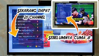 Cara Mendapatkan Banyak Siaran TV Digital Di Set Top Box [upl. by Anaiuq148]