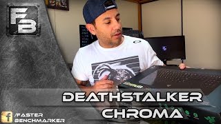 UNBOXING  RAZER DEATHSTALKER CHROMA [upl. by Solokin]