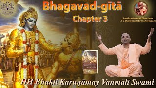 Bhagavad Gita Chapter 3 October session [upl. by Idissac]