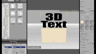 Iclone Tutorial 3D Text [upl. by Ynnaffit424]