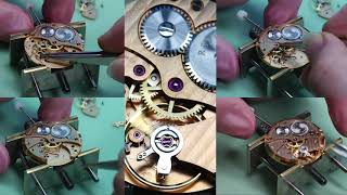 Revue Thommen Watch Movement Assembly [upl. by Zilber]