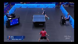 Oh my GOD that was cold🥶🥶🥶cold mean tabletennis pingpong europe dropshot spin shorts [upl. by Akima]